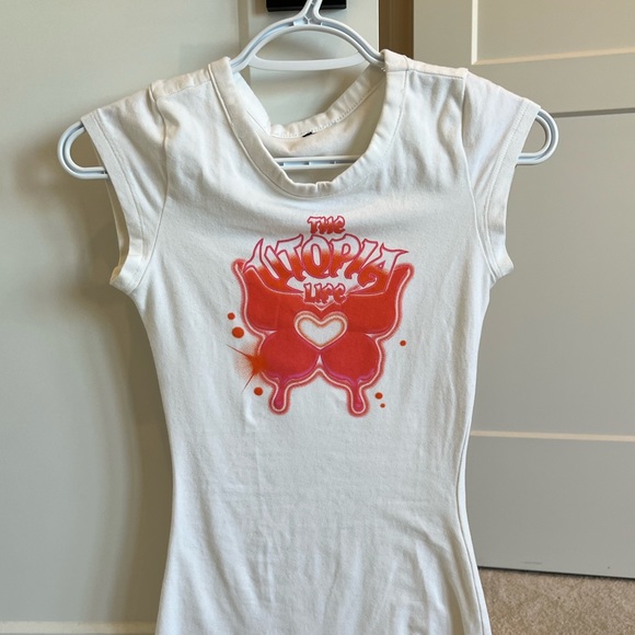 BODYCON GRAPHIC DRESS - Picture 8 of 8